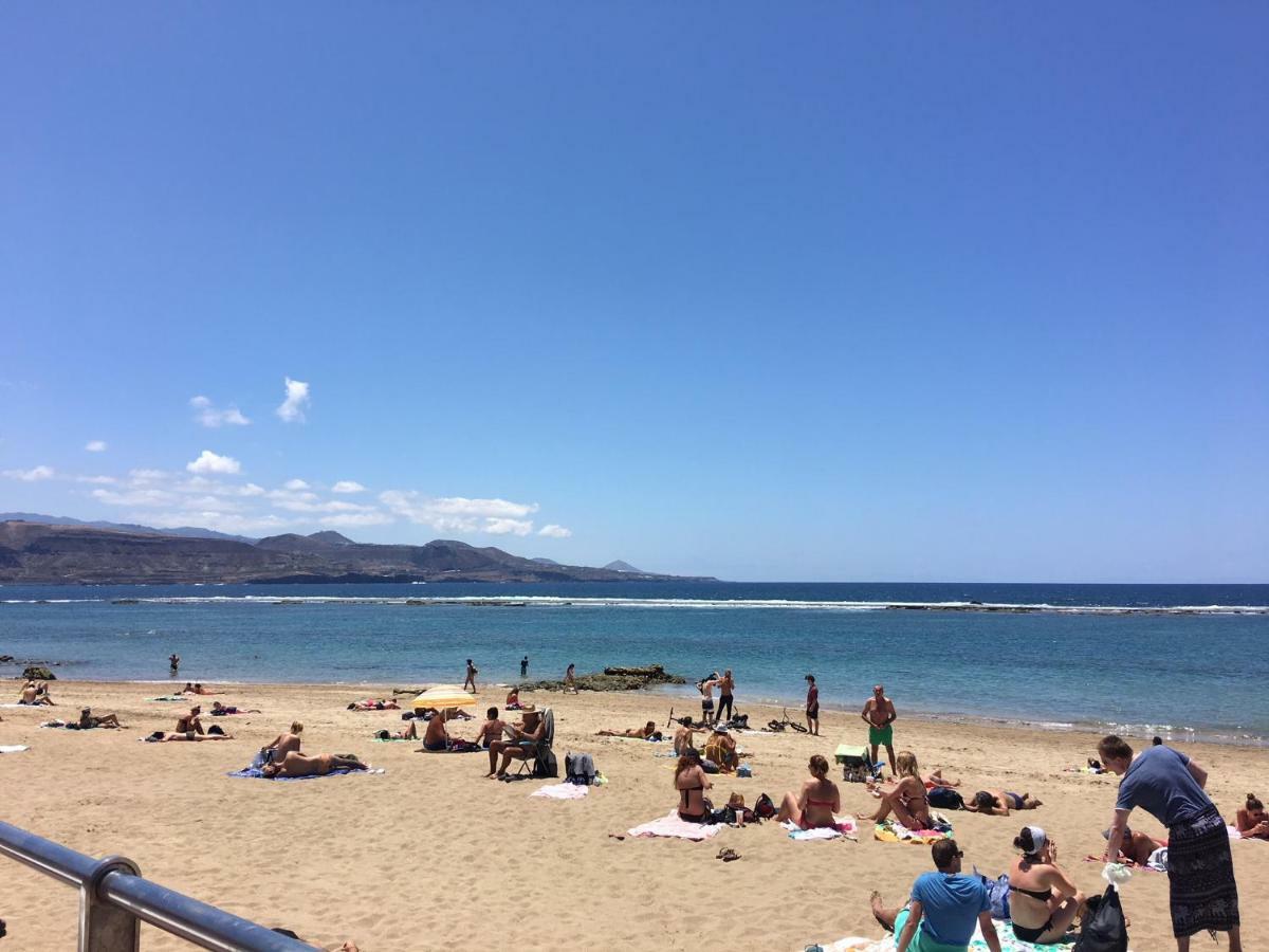 Apartamento Primera Linea Playa De Las Canteras Las Palmas de Gran Canaria Luaran gambar